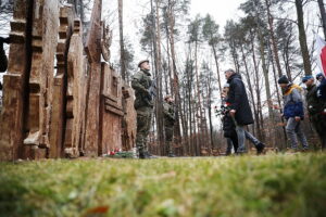 01.03.2025. Zgórsko. Społeczne uroczystości pamięci o Żołnierzach Niezłomnych / Fot. Wiktor Taszłow - Radio Kielce