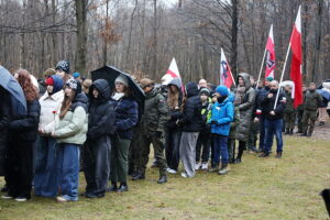 01.03.2025. Zgórsko. Społeczne uroczystości pamięci o Żołnierzach Niezłomnych / Fot. Wiktor Taszłow - Radio Kielce