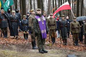 01.03.2025. Zgórsko. Społeczne uroczystości pamięci o Żołnierzach Niezłomnych / Fot. Wiktor Taszłow - Radio Kielce