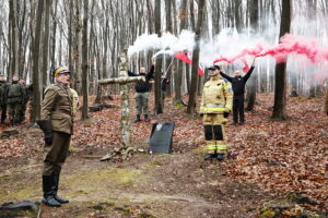 01.03.2025. Zgórsko. Społeczne uroczystości pamięci o Żołnierzach Niezłomnych / Fot. Wiktor Taszłow - Radio Kielce