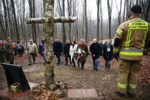 01.03.2025. Zgórsko. Społeczne uroczystości pamięci o Żołnierzach Niezłomnych / Fot. Wiktor Taszłow - Radio Kielce