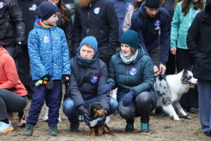 02.03.2025. Kielce. Bieg „Łapy na start”. / Fot. Wiktor Taszłow - Radio Kielce