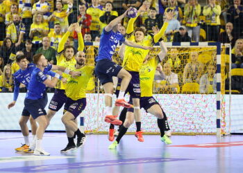 02.03.2025. Kielce. Mecz Industria Kielce - Orlen Wisła Płock / Fot. Wiktor Taszłow - Radio Kielce