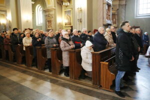 05.03.2025. Kielce. Środa popielcowa w parafii pw. św. Wojciecha / Fot. Wiktor Taszłow - Radio Kielce