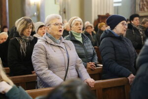 05.03.2025. Kielce. Środa popielcowa w parafii pw. św. Wojciecha / Fot. Wiktor Taszłow - Radio Kielce