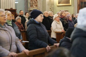 05.03.2025. Kielce. Środa popielcowa w parafii pw. św. Wojciecha / Fot. Wiktor Taszłow - Radio Kielce