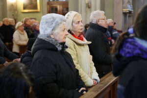 05.03.2025. Kielce. Środa popielcowa w parafii pw. św. Wojciecha / Fot. Wiktor Taszłow - Radio Kielce