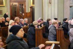 05.03.2025. Kielce. Środa popielcowa w parafii pw. św. Wojciecha / Fot. Wiktor Taszłow - Radio Kielce