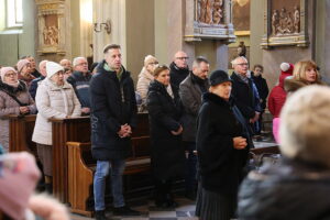 05.03.2025. Kielce. Środa popielcowa w parafii pw. św. Wojciecha / Fot. Wiktor Taszłow - Radio Kielce