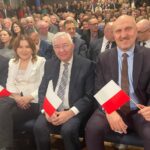 27.03.2025. Staszów. Karol Nawrocki, kandydat na prezydenta Polski na spotkaniu z mieszkańcami Staszowa / Fot. Grażyna Szlęzak - Radio Kielce