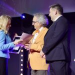 14.03.2025. Kielce. Przyznanie nagrody dla Radia Kielce za trzy dekady współpracy z Targami Kielce / Fot. Wojciech Habdas