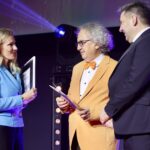 14.03.2025. Kielce. Przyznanie nagrody dla Radia Kielce za trzy dekady współpracy z Targami Kielce / Fot. Wojciech Habdas