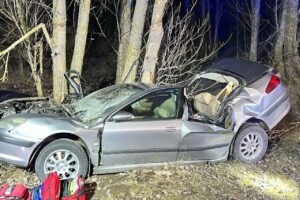 02.03.2025. Obice. Śmiertelny wypadek / Fot. Policja