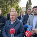 10.03.2025. Kielce. Konferencja prasowa PiS w sprawie Bartłomieja Zapały / Fot. Marcin Marszałek - Radio Kielce