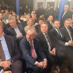 27.03.2025. Staszów. Karol Nawrocki, kandydat na prezydenta Polski na spotkaniu z mieszkańcami Staszowa / Fot. Grażyna Szlęzak - Radio Kielce