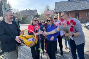 09.03.2025. Sandomierz. Dzień Kobiet na sportowo / Fot. Grażyna Szlęzak - Radio Kielce