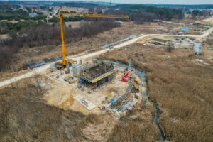 Budowa obwodnicy Morawicy i Woli Morawickiej / źródło: obwodnica-morawica-dk73-etap2.pl