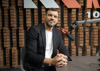 Michał Jurecki, dyrektor sportowy Industrii Kielce / Fot. Robert Felczak – Radio Kielce