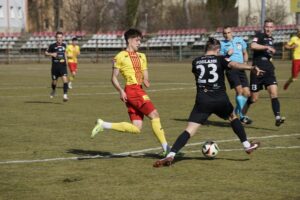 08.03.2025. Kielce. Mecz Korona II Kielce - Podlasie Biała Podlaska / Fot. Adrian Karwat - Radio Kielce