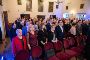 01.03.2025. Sandomierz. Gala Sandomierzanin Roku / Fot. Karol Ossowski - Urząd Miasta Sandomierza