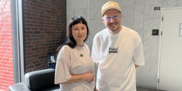 Paulina Przybysz i Tomek Dudek / Fot. Radio Kielce