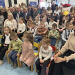 06.03.2025. Zrębin w gminie Połaniec. Otwarcie hali sportowej. / Fot. Grażyna Szlęzak - Radio Kielce