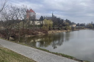 18.03.2025. Sandomierz. Stary Port. / Fot. Grażyna Szlęzak - Radio Kielce