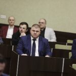 Korona Kielce sprzedana - Radio Kielce 06.03.2025. Kielce. Sesja rady miasta. Na zdjęciu Łukasz Maciejczyk. / Fot. Jarosław Kubalski - Radio Kielce