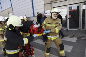 06.03.2025. Kielce. Ćwiczenia służb ratowniczych / Fot. Jarosław Kubalski - Radio Kielce