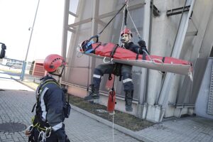 06.03.2025. Kielce. Ćwiczenia służb ratowniczych / Fot. Jarosław Kubalski - Radio Kielce