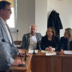 10.03.2025. Sąd Rejonowy w Kielcach. Posiedzenie sądu dotyczące przyszłości kieleckiej spółki Chemar / Fot. Robert Felczak – Radio Kielce