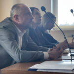 10.03.2025. Sąd Rejonowy w Kielcach. Posiedzenie sądu dotyczące przyszłości kieleckiej spółki Chemar / Fot. Robert Felczak – Radio Kielce