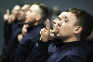 Nowi policjanci uroczyście ślubowali