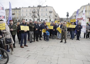 12.03.2025 Kielce. Plac Wolności. Program Interwencja TVP3 i Radia Kielce / Fot. Jarosław Kubalski - Radio Kielce