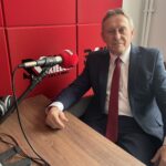 Na zdjęciu: Andrzej Bolewski - prezes Spółdzielni Budownictwa Mieszkaniowego „Sandomierz”, przewodniczący Rady Miasta / Fot. Grażyna Szlęzak - Radio Kielce