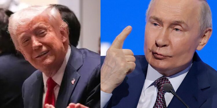 Trump i Putin rozmawiają o pokoju i meczu hokeja