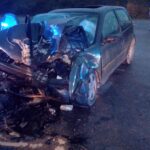 30.03.2025. Kielce. Ulica Krakowska. Wypadek / Fot. straż pożarna