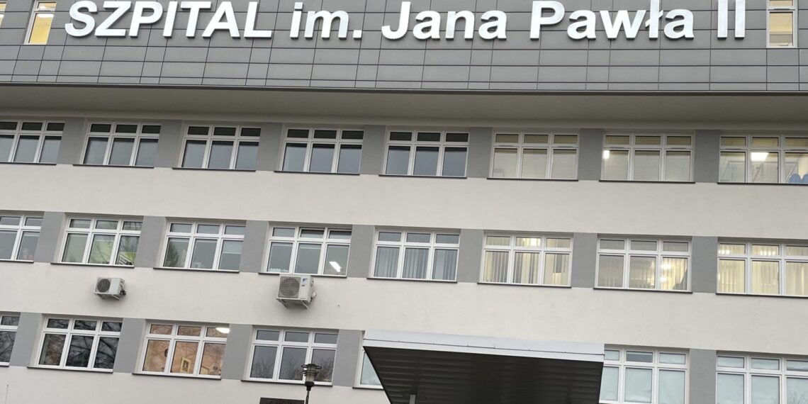 Włoszczowa. Szpital im. Jana Pawła II / Fot. Magdalena Galas-Klusek - Radio Kielce