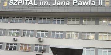 Włoszczowa. Szpital im. Jana Pawła II / Fot. Magdalena Galas-Klusek - Radio Kielce