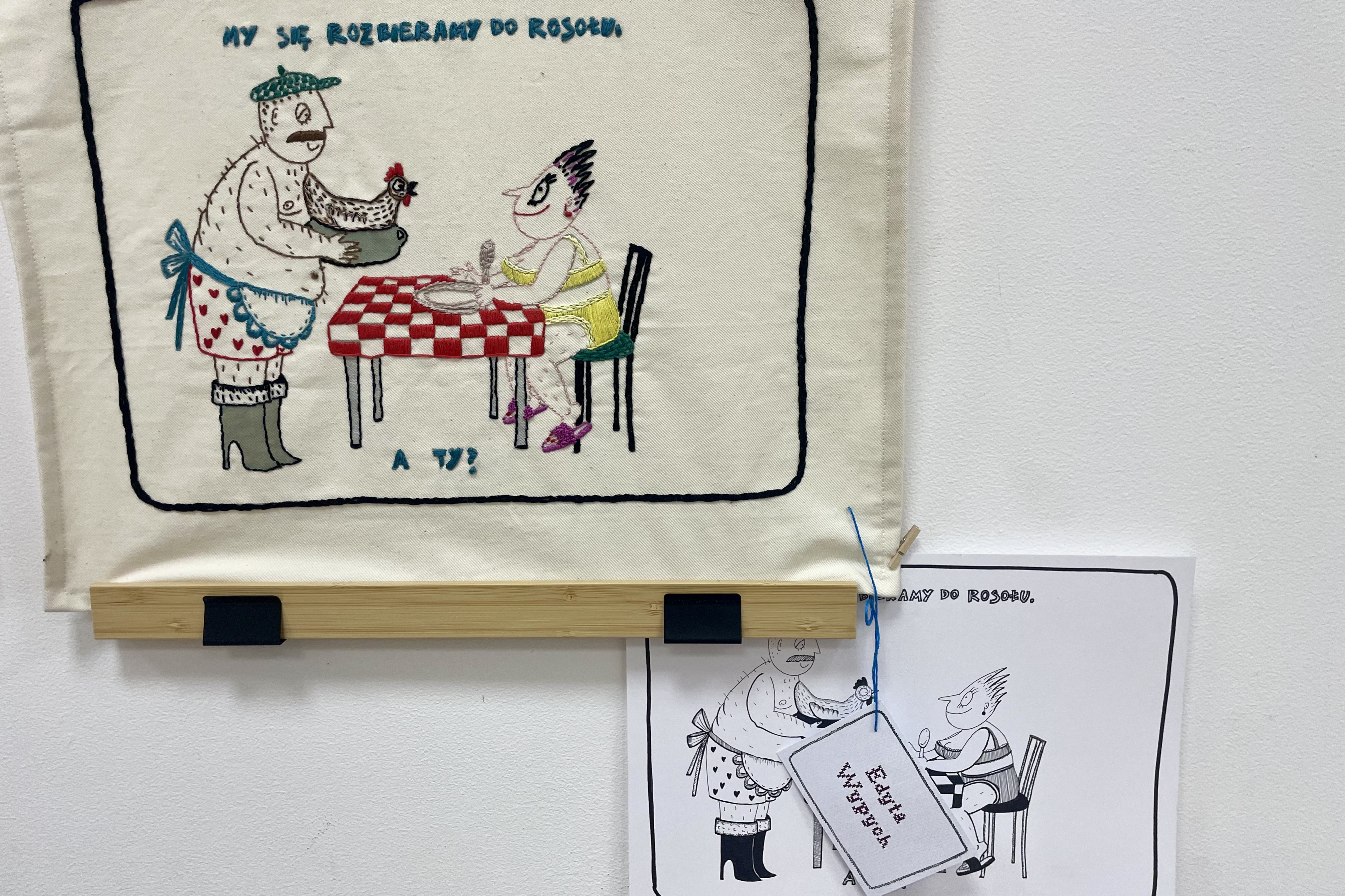 „Kto rano wstaje, ten jest śpiący i brzydki”, czyli nowa odsłona makatek