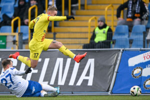 01.03.2025. Mecz Stal Mielec - Korona Kielce / Fot. PAP/Darek Delmanowicz