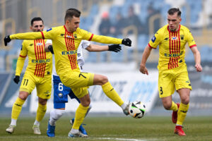 01.03.2025. Mecz Stal Mielec - Korona Kielce / Fot. PAP/Darek Delmanowicz