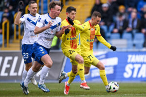 01.03.2025. Mecz Stal Mielec - Korona Kielce / Fot. PAP/Darek Delmanowicz