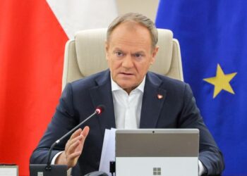 04.03.2025. Warszawa. Premier Donald Tusk podczas posiedzenia rządu w KPRM w Warszawie / Fot. PAP/Paweł Supernak