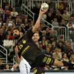 05.03.2025. Zagrzeb. Mecz HC Zagrzeb - Industria Kielce / Fot. EPA/ANTONIO BAT Dostawca: PAP/EPA.Dostawca: PAP/EPA.