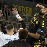 05.03.2025. Zagrzeb. Mecz HC Zagrzeb - Industria Kielce / Fot. EPA/ANTONIO BAT Dostawca: PAP/EPA.