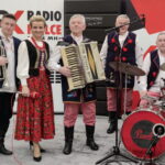 29.03.2025. Studio Gram Radia Kielce. Kapela Rykoszyn / Fot. Radio Kielce