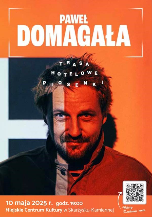 Hotelowe piosenki - trasa koncertowa Pawła Domagały - Radio Kielce