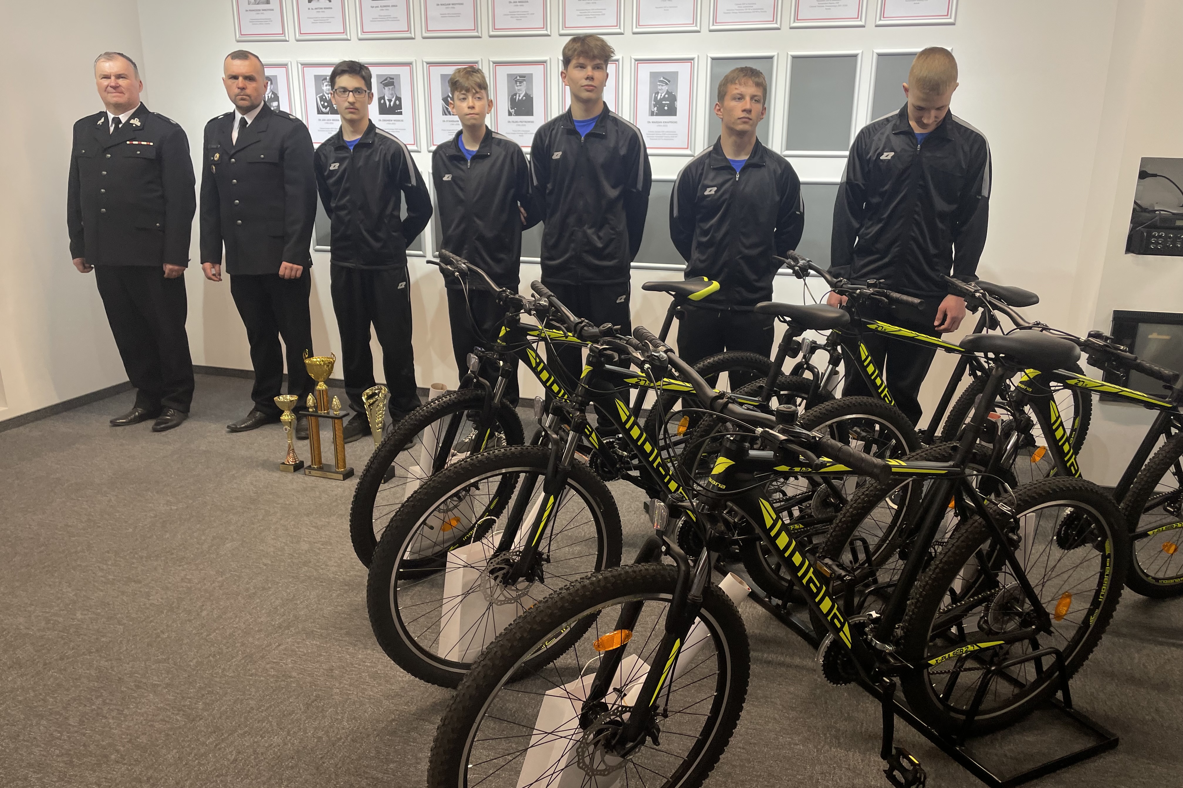 Młodzi strażacy nagrodzeni