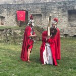 13.04.2025. Szydłów. Misterium Męki Pańskiej / Fot. Grażyna Szlęzak - Radio Kielce